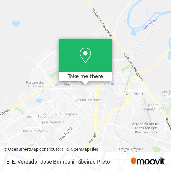 E. E. Vereador Jose Bompani map