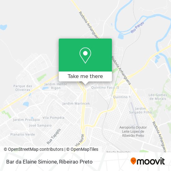 Bar da Elaine Simione map