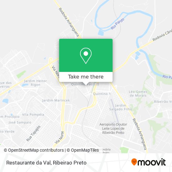 Mapa Restaurante da Val