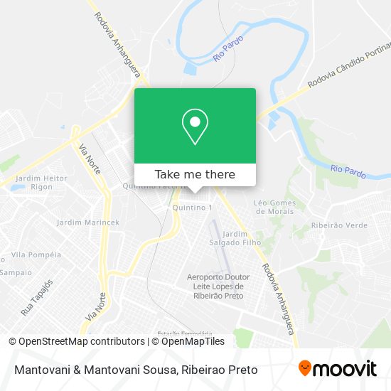 Mantovani & Mantovani Sousa map