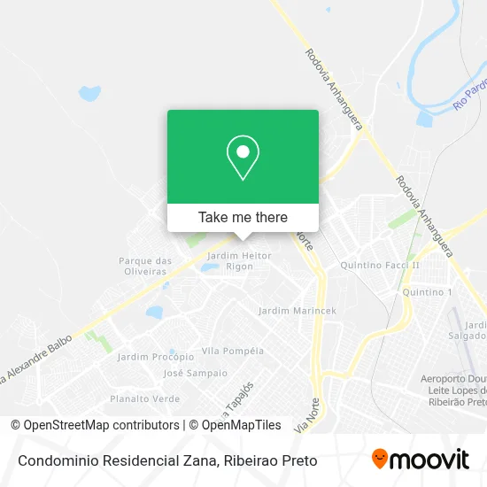Condominio Residencial Zana map