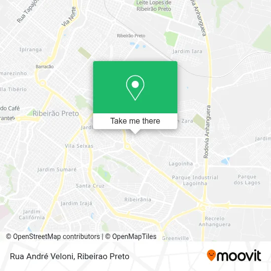 Rua André Veloni map