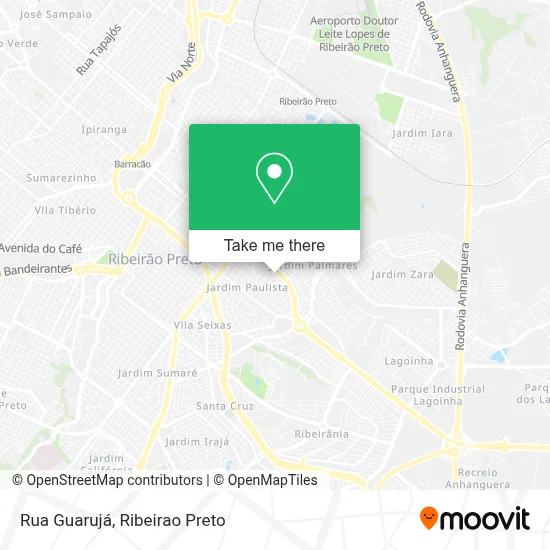 Rua Guarujá map