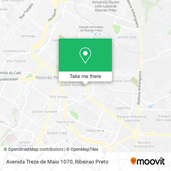 Avenida Treze de Maio 1070 map