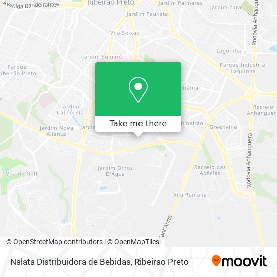 Nalata Distribuidora de Bebidas map