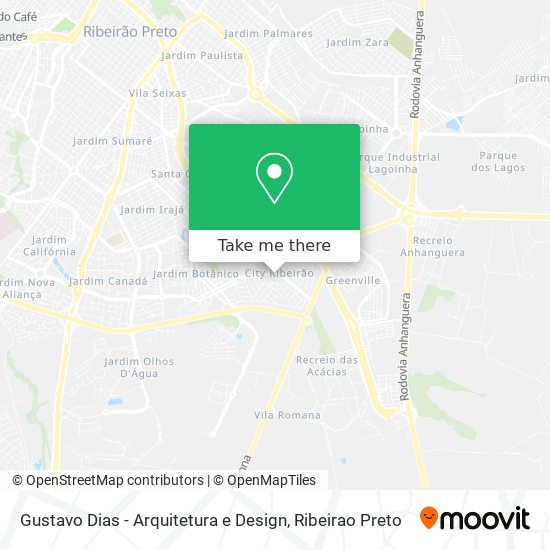 Mapa Gustavo Dias - Arquitetura e Design