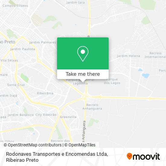 Rodonaves Transportes e Encomendas Ltda map