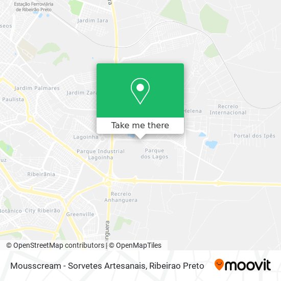 Mousscream - Sorvetes Artesanais map