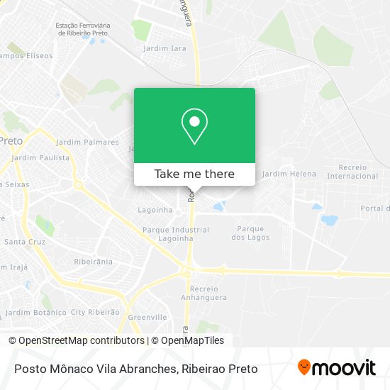 Posto Mônaco Vila Abranches map
