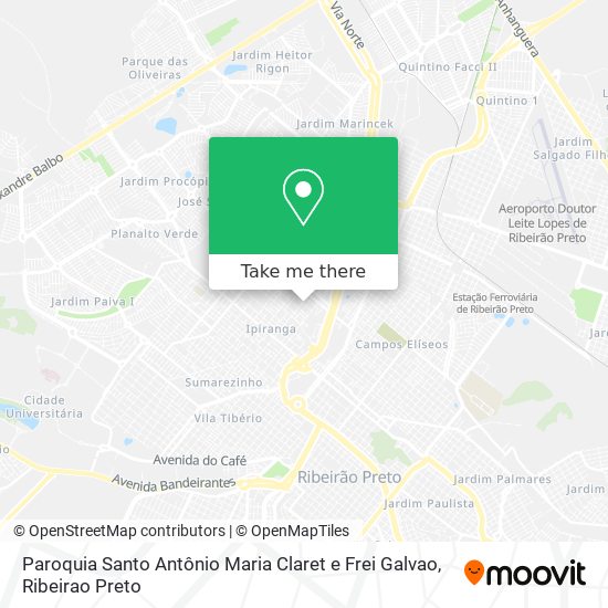 Paroquia Santo Antônio Maria Claret e Frei Galvao map