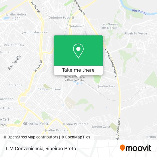 L M Conveniencia map