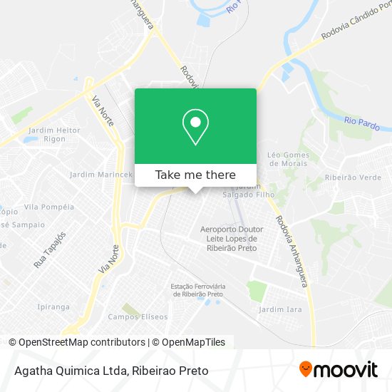 Agatha Quimica Ltda map