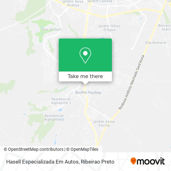 Mapa Hasell Especializada Em Autos