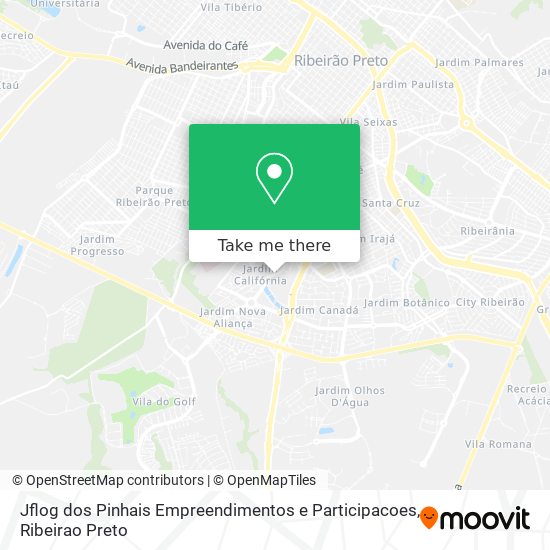 Mapa Jflog dos Pinhais Empreendimentos e Participacoes