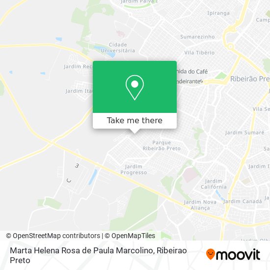 Mapa Marta Helena Rosa de Paula Marcolino
