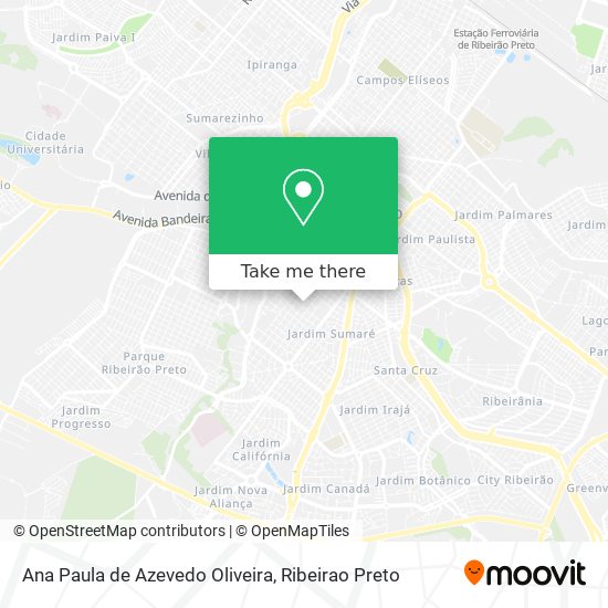 Ana Paula de Azevedo Oliveira map