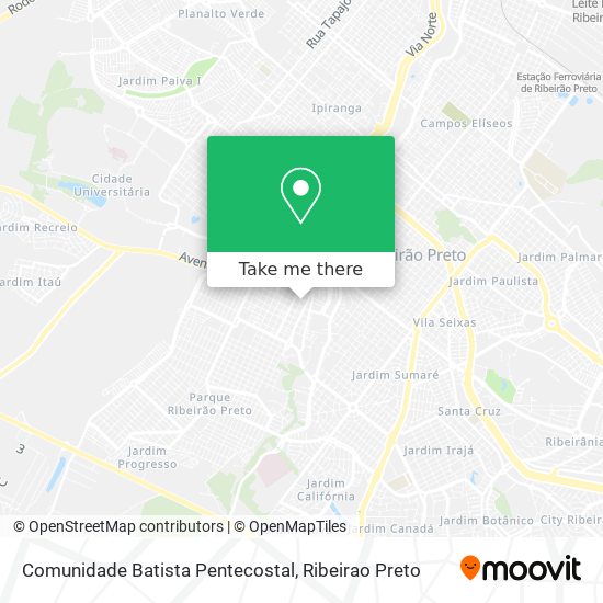 Comunidade Batista Pentecostal map