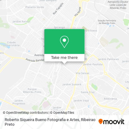 Roberto Siqueira Bueno Fotografia e Artes map