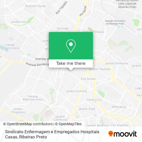 Sindicato Enfermagem e Empregados Hospitais Casas map