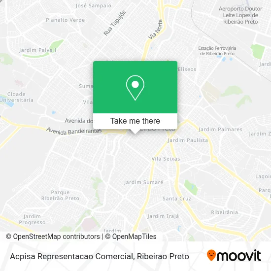 Acpisa Representacao Comercial map