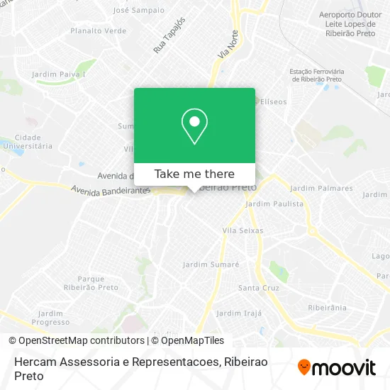 Hercam Assessoria e Representacoes map
