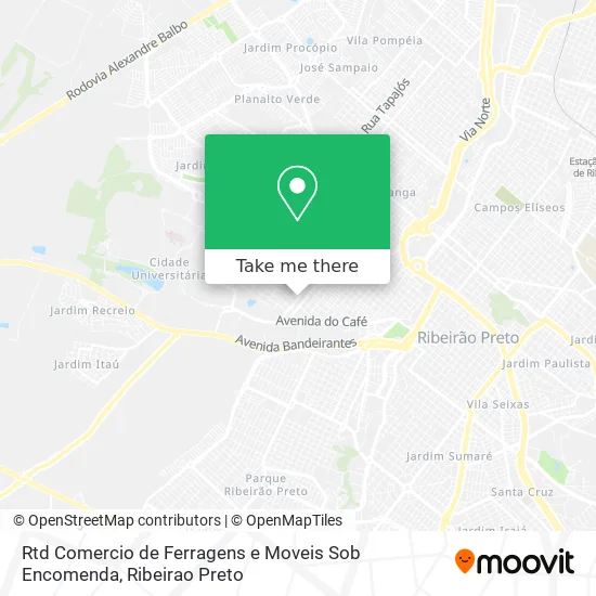 Rtd Comercio de Ferragens e Moveis Sob Encomenda map