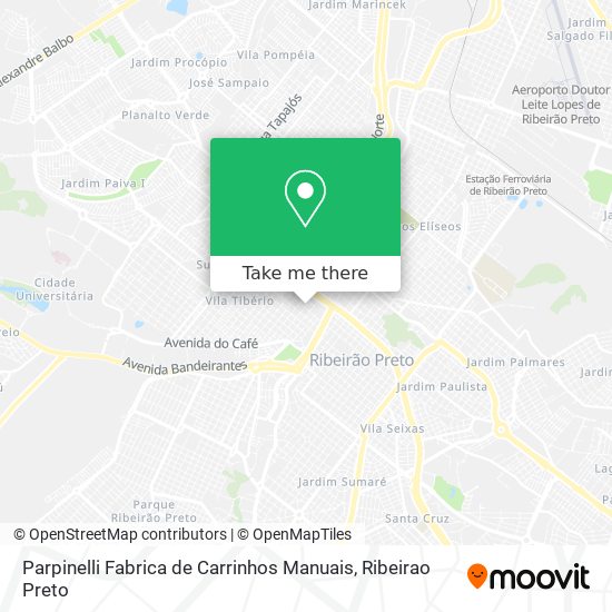 Parpinelli Fabrica de Carrinhos Manuais map