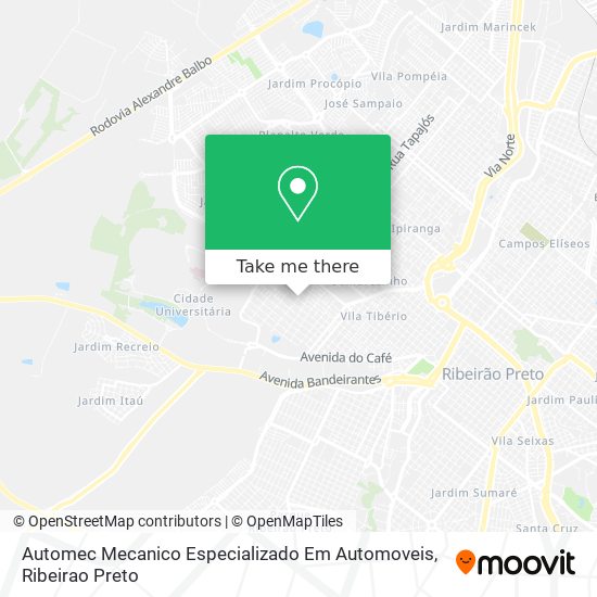 Automec Mecanico Especializado Em Automoveis map