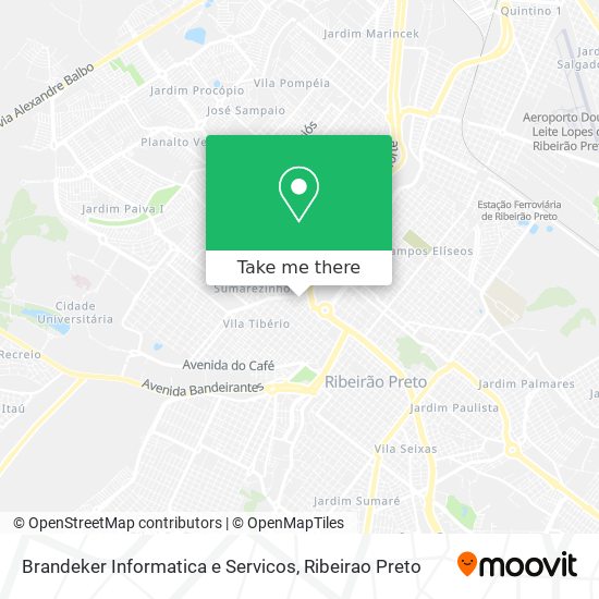 Mapa Brandeker Informatica e Servicos