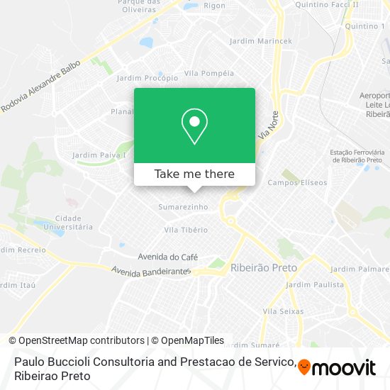 Paulo Buccioli Consultoria and Prestacao de Servico map