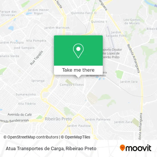 Atua Transportes de Carga map