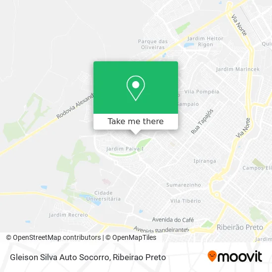 Gleison Silva Auto Socorro map
