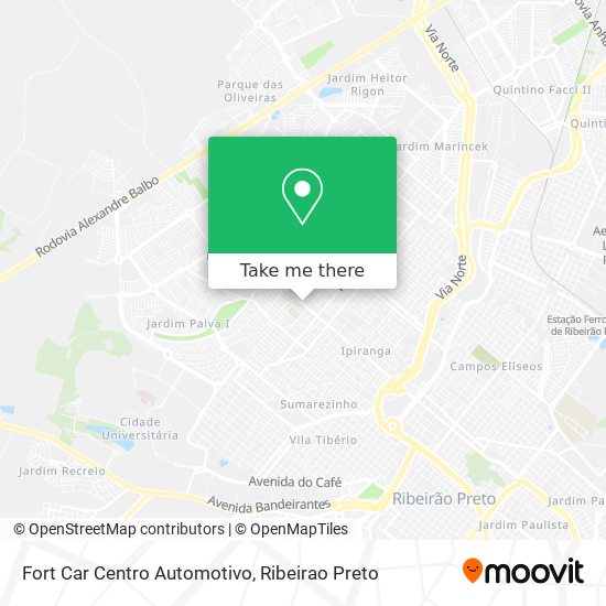 Mapa Fort Car Centro Automotivo