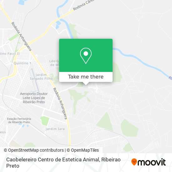Caobelereiro Centro de Estetica Animal map
