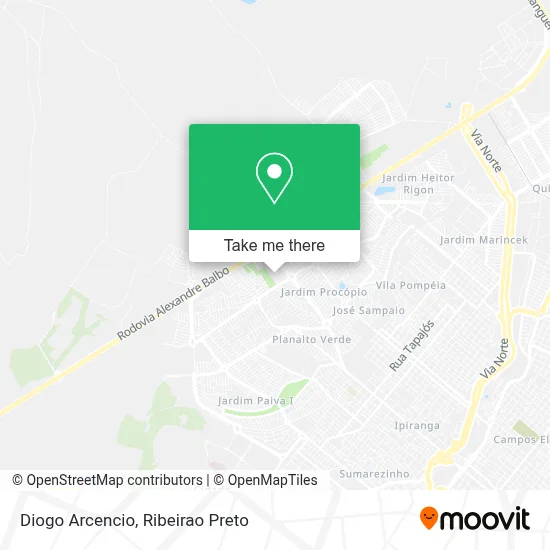 Diogo Arcencio map