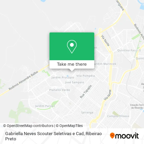 Gabriella Neves Scouter Seletivas e Cad map