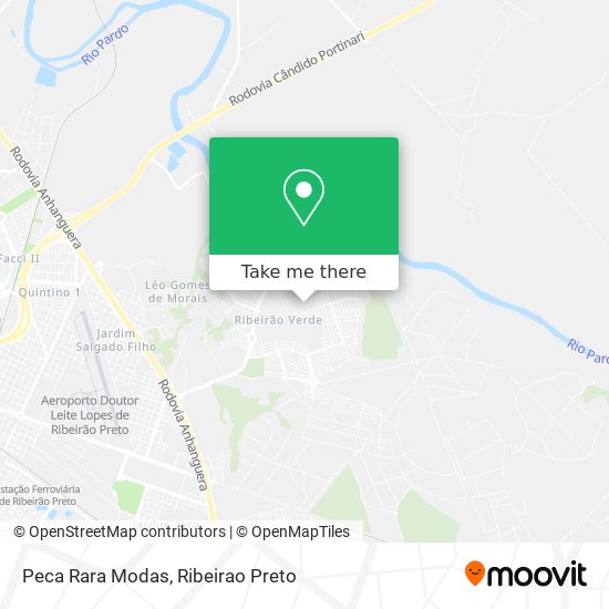Peca Rara Modas map