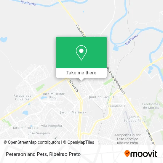 Peterson and Pets map