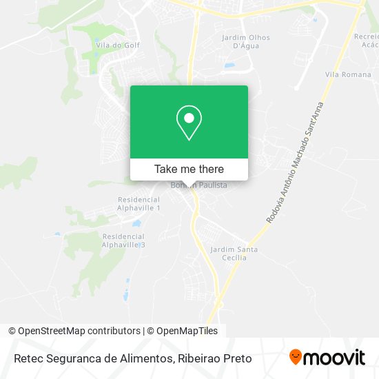 Mapa Retec Seguranca de Alimentos