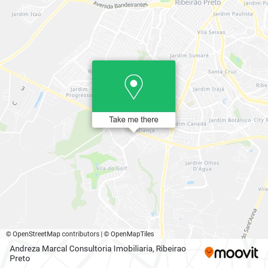 Mapa Andreza Marcal Consultoria Imobiliaria