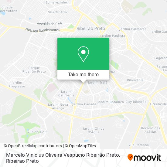 Mapa Marcelo Vinícius Oliveira Vespucio Ribeirão Preto