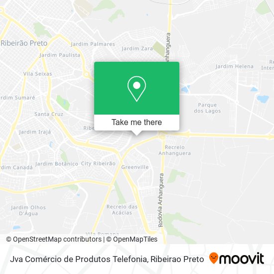 Jva Comércio de Produtos Telefonia map