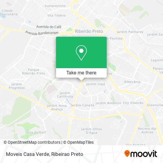 Mapa Moveis Casa Verde