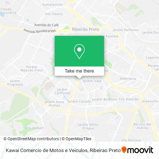 Kawai Comercio de Motos e Veiculos map