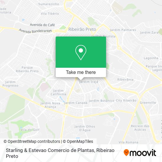 Starling & Estevao Comercio de Plantas map