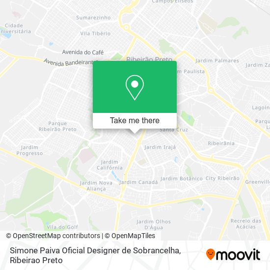 Simone Paiva Oficial Designer de Sobrancelha map