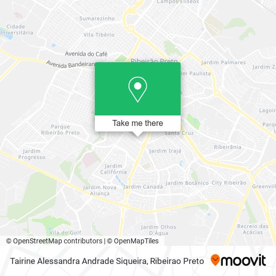 Tairine Alessandra Andrade Siqueira map