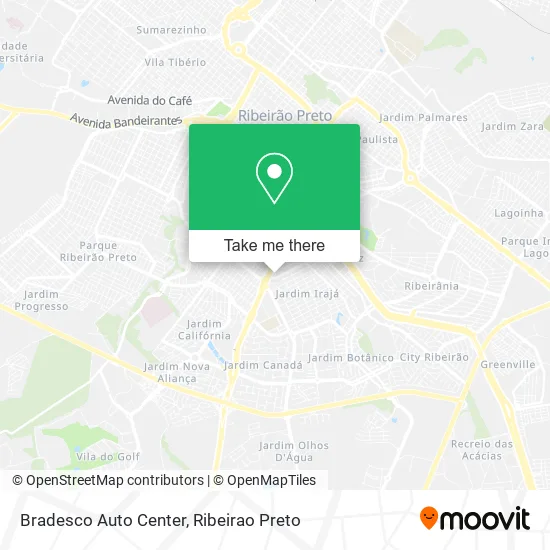 Bradesco Auto Center map