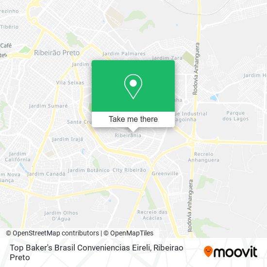 Mapa Top Baker's Brasil Conveniencias Eireli