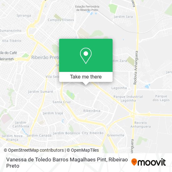 Mapa Vanessa de Toledo Barros Magalhaes Pint